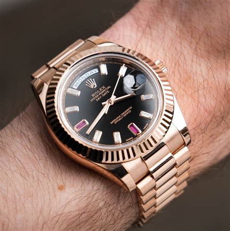 black face rose gold rolex|24k gold rolex watch price.